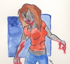 "Zombie Girl 2" by Jill Powell