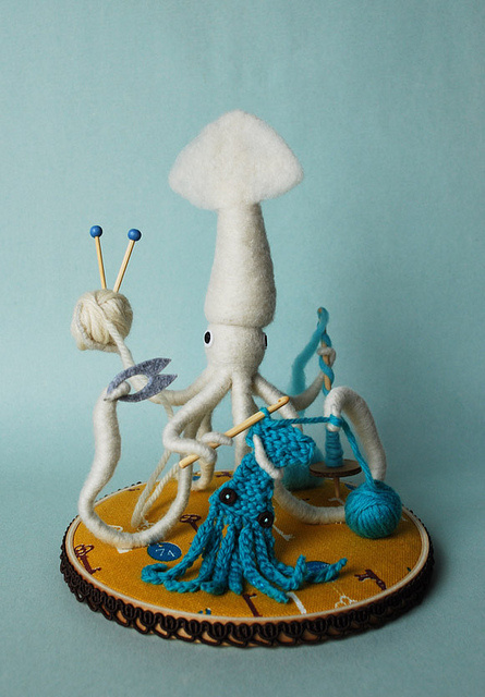 squid knitting