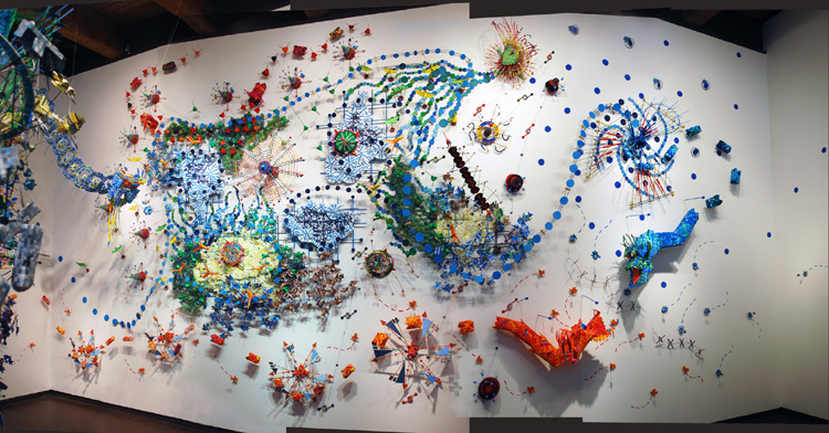 Nathalie Miebach, Changing Waters, 2011