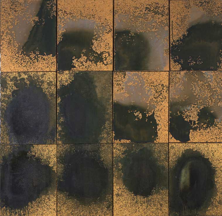 Andy Warhol. Oxidation Painting (in 12 parts), 1978.