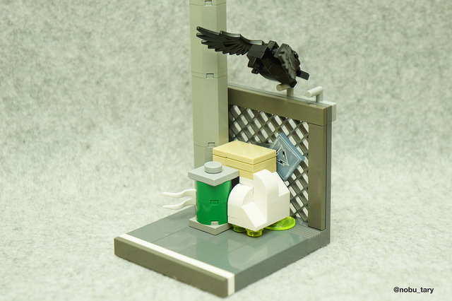 "LEGO Crow" by nobu_tary (All Rights Reserved; Used with Permission)