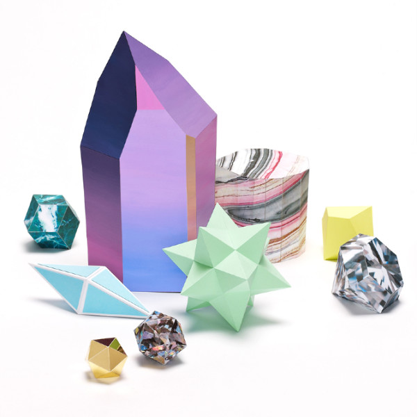 Mineral sculptures by Lydia Kasumi Shirreff, 2011