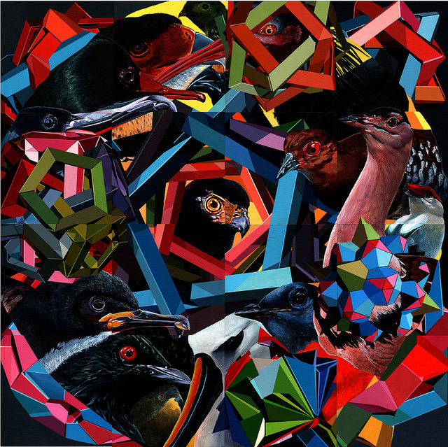 Juan Travieso, Extinction is Eternal, Acrylic on Canvas, 2013