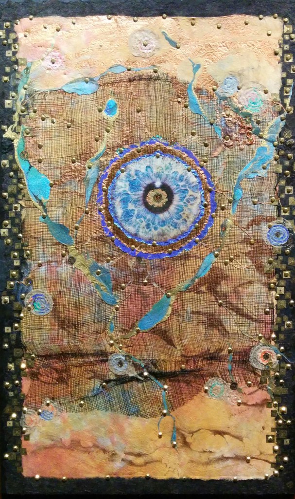 Grace Harbin Wever, Iridium - My Darkness to Light II, 2013, Mixed Media 